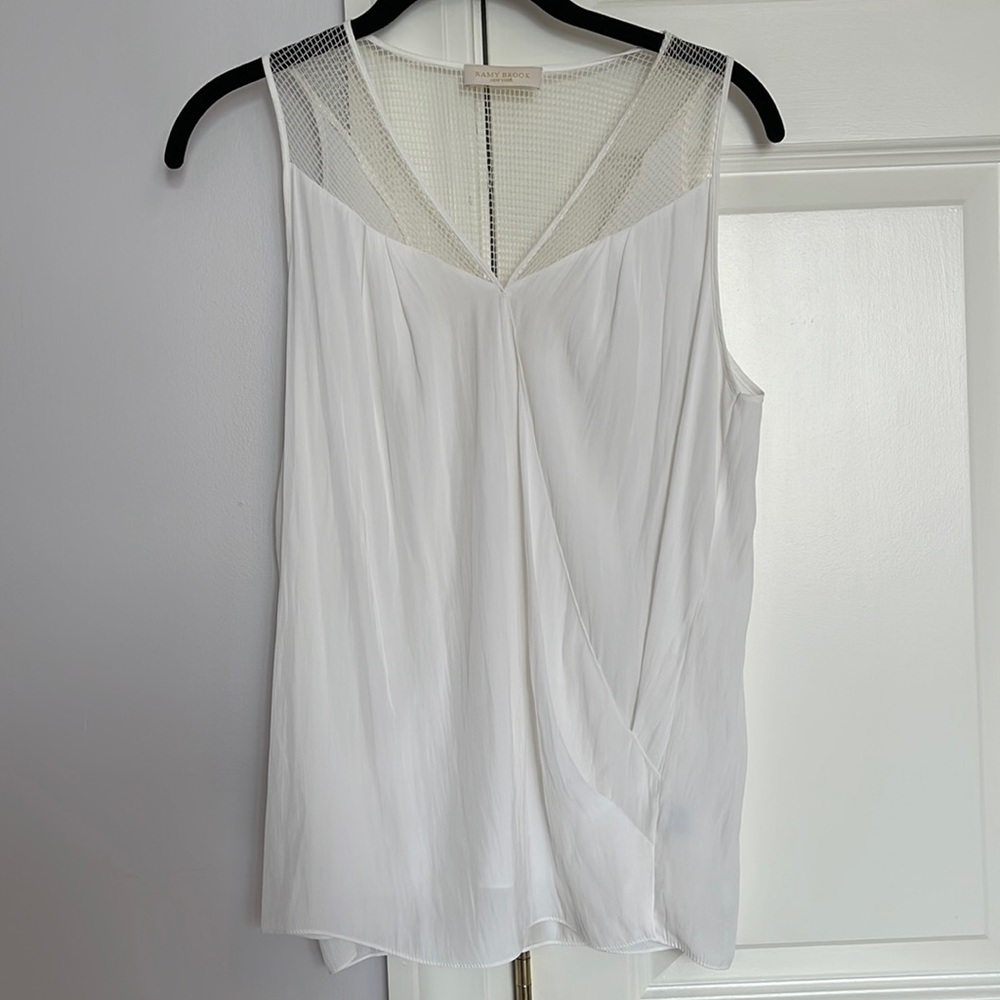 Ramy Brook White Shirt.
